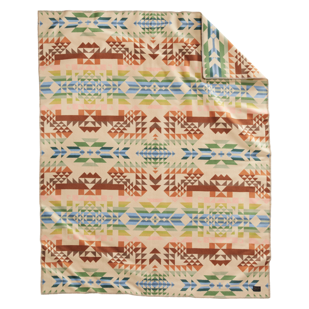 Pendleton Opal Springs Wool Blanket, Twin | Made in Oregon – Made Pendleton Opal Springs Wool Blanket, Twin | Made in Oregon – Made