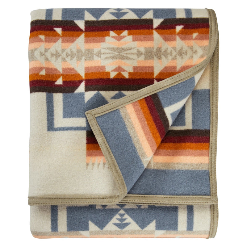 Load image into Gallery viewer, Pendleton Chief Joseph Rosewood Wool Blanket Twin
