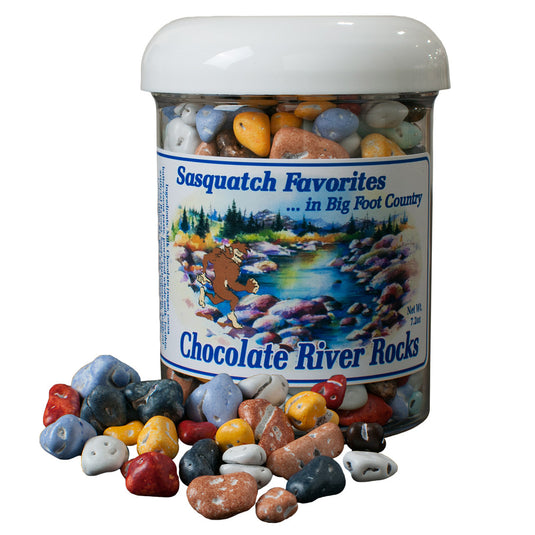 Sasquatch Favorites Chocolate River Rocks, 7.2oz.