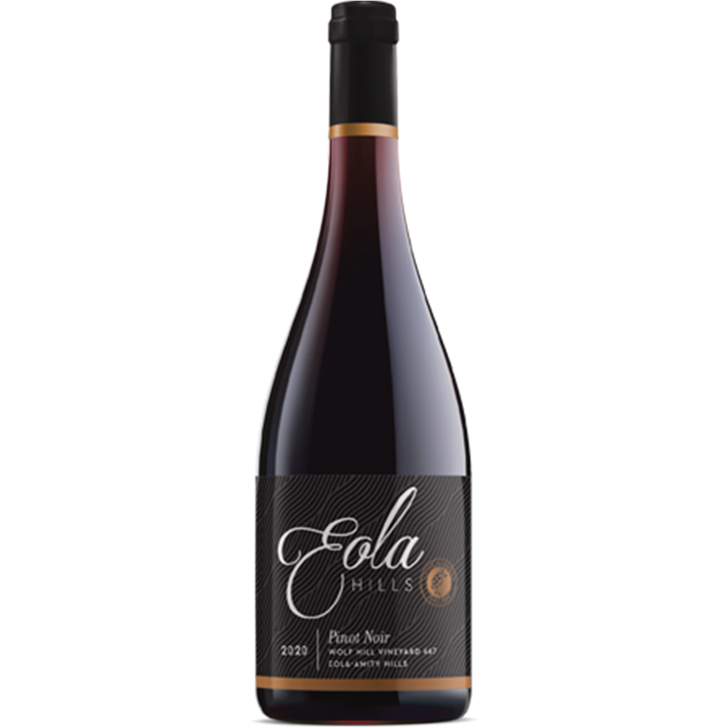 Load image into Gallery viewer, 2020 Eola Hills Winery Pinot Noir - Wolf Hill Reserve 667, front of bottle
