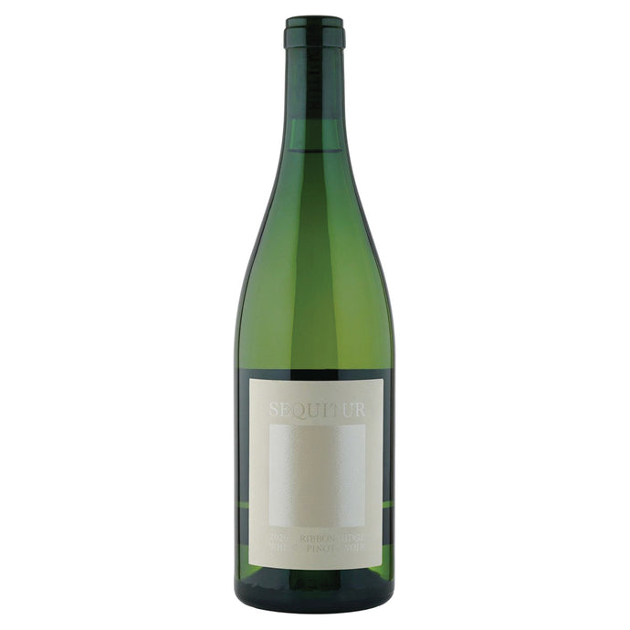 2020 Sequitur White Pinot Noir , front of bottle