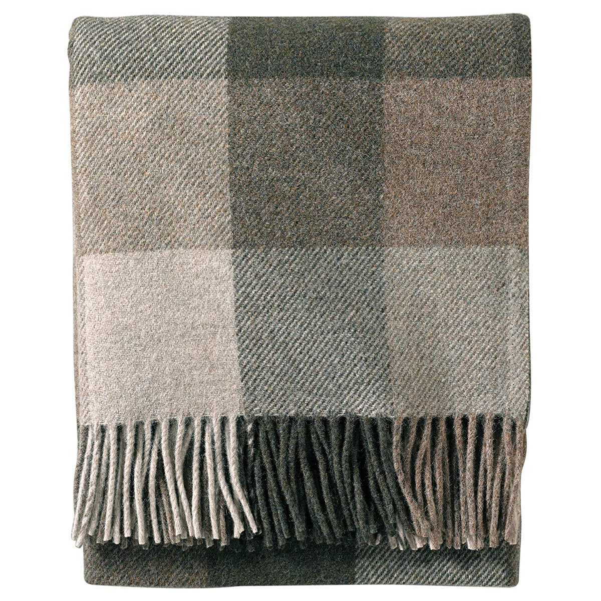 Pendleton Eco Wise Juniper and Fawn Washable Wool Blanket Throw Made In Oregon