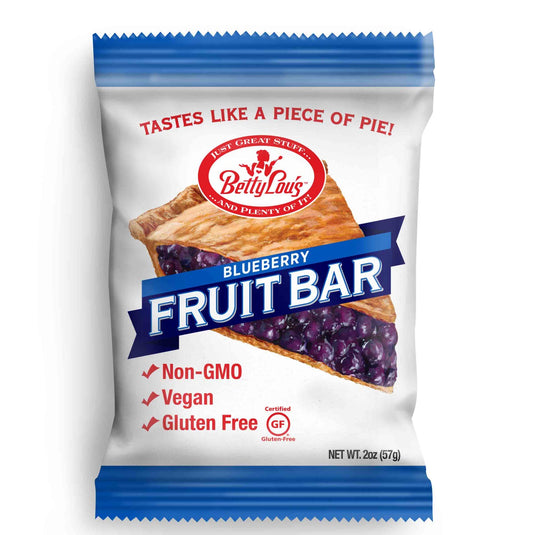 Betty Lou's Blueberry Fruit Bar 2 oz.