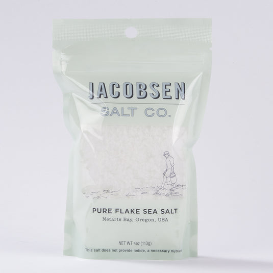 Jacobsen Salt Co. Hand-Harvested Pure Sea Salt, 4oz.