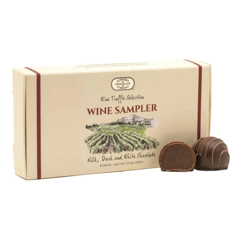 Load image into Gallery viewer, Euphoria Chocolate Oregon Wine Truffles Sampler, 8pc.
