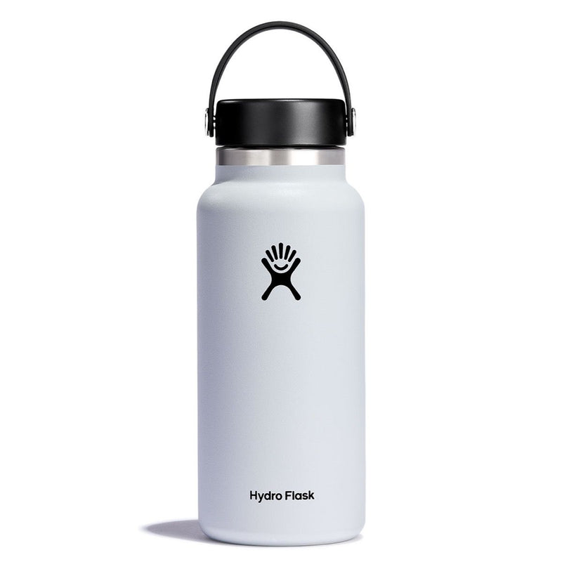 Load image into Gallery viewer, Hydro Flask White Wide Mouth Bottle
