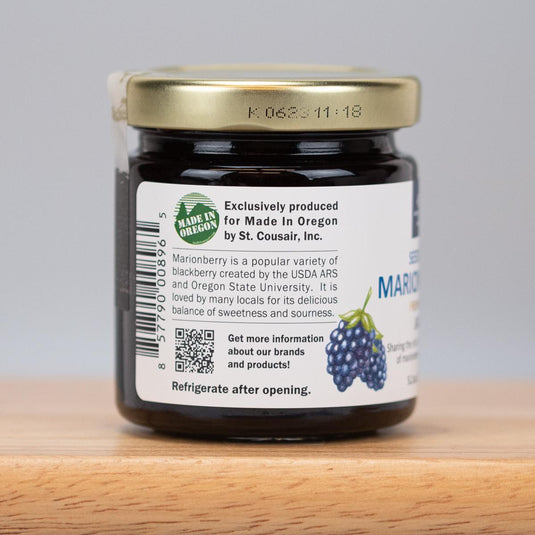 Kuze Fuku & Sons Seedless Marionberry Jam exclusively produced for Made In Oregon
