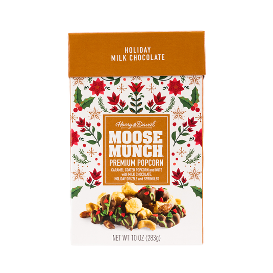 Holiday Milk Chocolate Moose Munch Popcorn, 10oz.