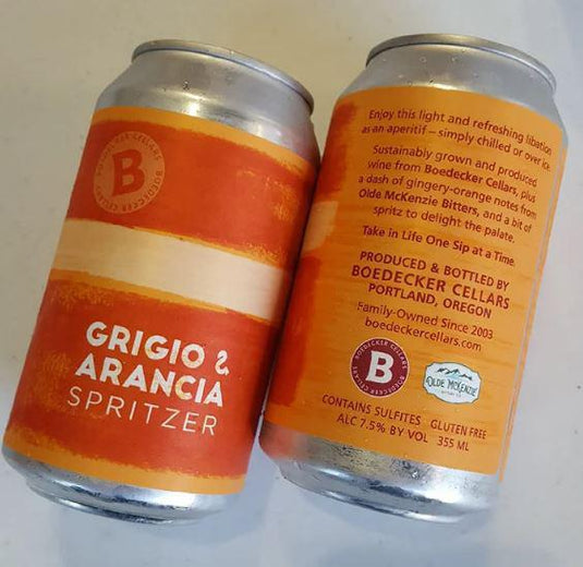 Boedecker Grigio & Arancia Spritzer 355ML