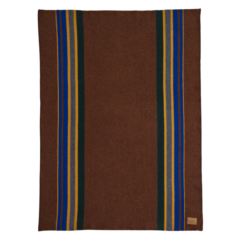 Load image into Gallery viewer, Pendleton Yakima Camp Tobacco Wool Blanket, Throw
