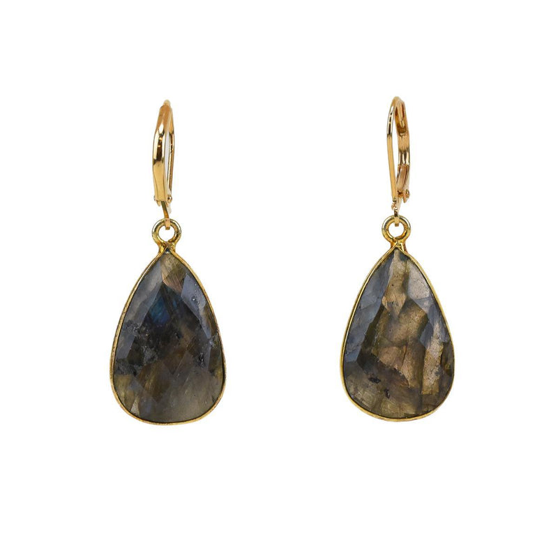 Load image into Gallery viewer, Wendy Vernon Designs Labradorite Earrings
