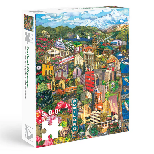 Portland Cityscape 500 Piece Puzzle