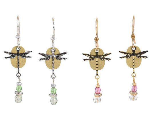 Beautiful Medusa Dragonfly Earrings