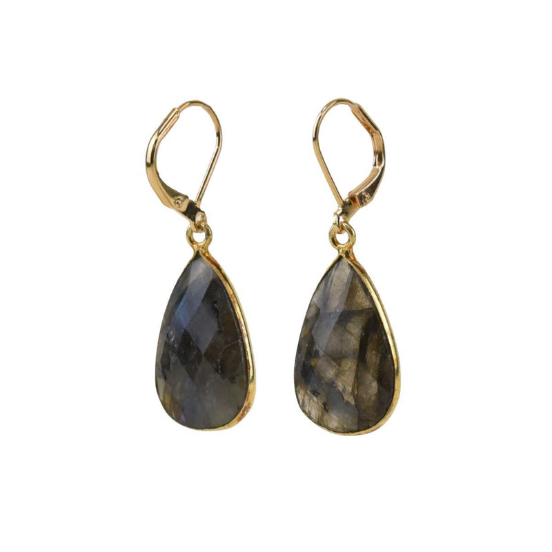 Load image into Gallery viewer, Wendy Vernon Designs Labradorite Earrings
