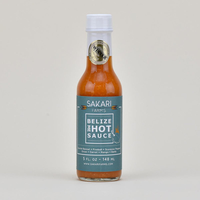 Load image into Gallery viewer, Sakari Farms Belize Me Hot Sauce
