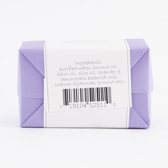 Jenteal Soaps Lavender Lemongrass & Oatmeal, 4.5-5.5oz.