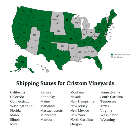 Cristom Noble Vintner Wine Gift Basket