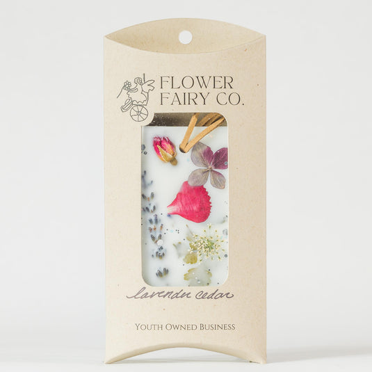 Lavender Cedar Scented Wax Sachet Ornament
