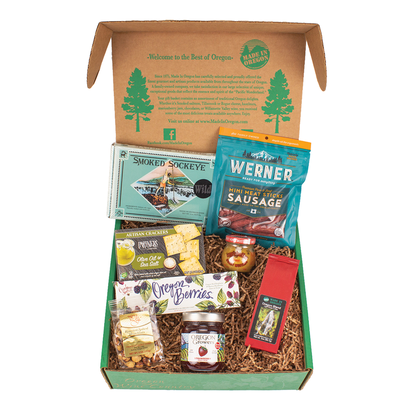 Load image into Gallery viewer, Oregon&#39;s Best Summer Gift Basket Boxed
