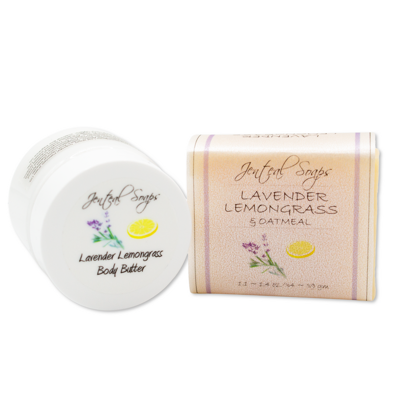 Load image into Gallery viewer, Jenteal Lavender Lemongrass Mini Gift Bag

