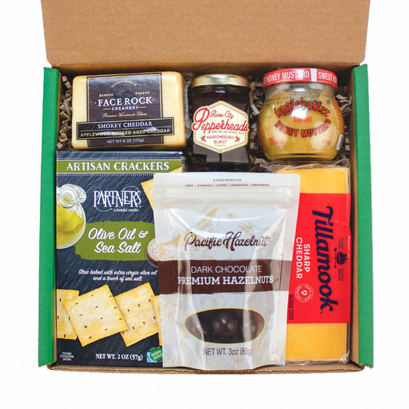 Load image into Gallery viewer, Oregon Highlights Cheese Gift Basket
