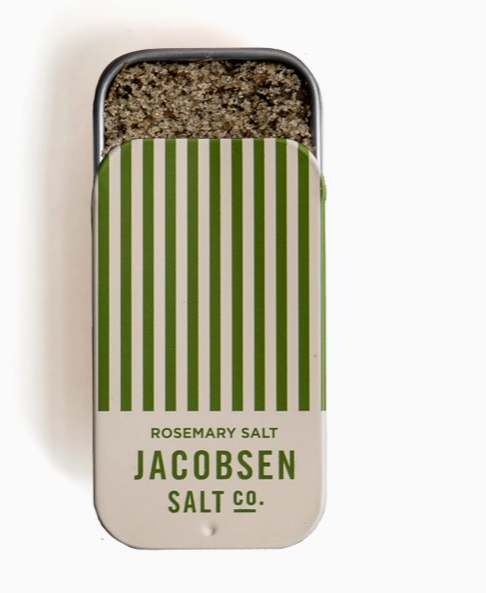 Jacobsen Salt Co. Infused Rosemary Sea Salt Slide Tin