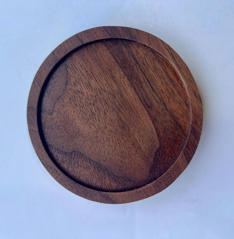 Load image into Gallery viewer, Eastern Black Walnut Coaster Set, 4 Pack
