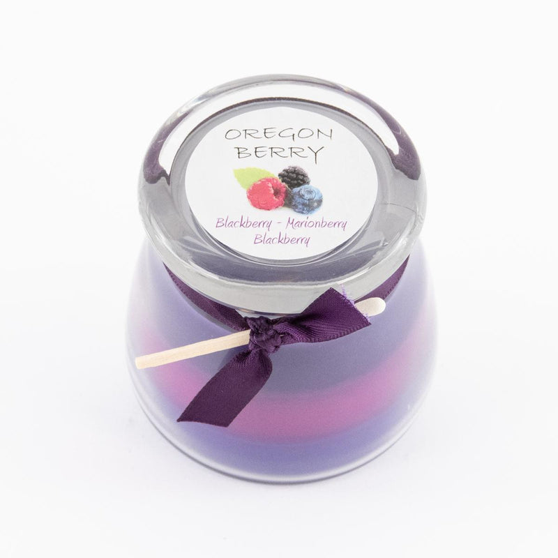 Load image into Gallery viewer, Jenteal Soaps Oregon Berry Layer Candle, 2.75oz.
