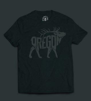 Symmetree Oregon Elk Tshirt