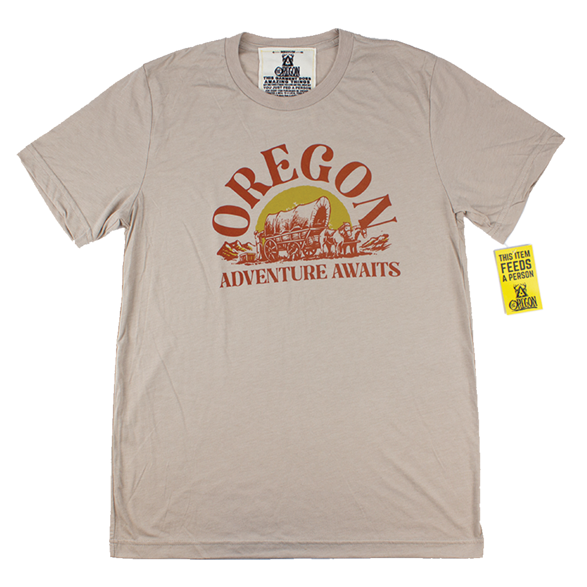 Adventure Awaits Oregon Trail T-Shirt – Made In Oregon