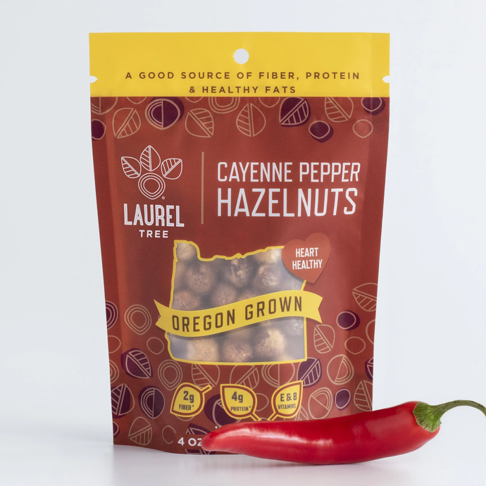Laurel Foods, Cayenne Pepper Hazelnuts 4oz