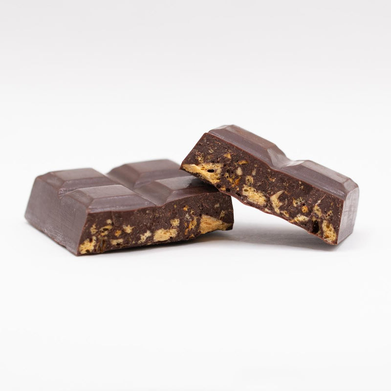 Load image into Gallery viewer, Branson&#39;s Honeycomb Dark Chocolate Bar
