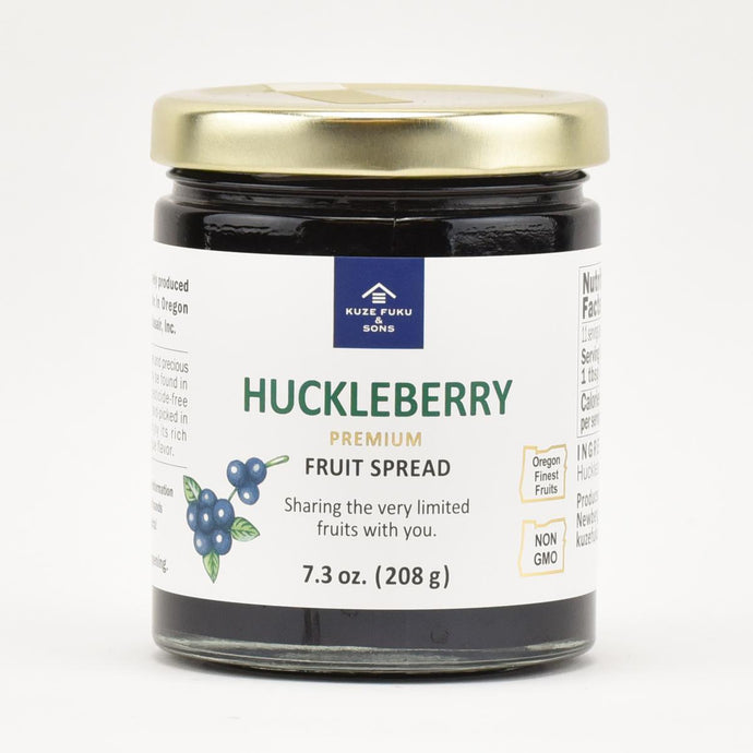 Kuze Fuku & Sons Huckleberry Fruit Spread, 7.3oz.
