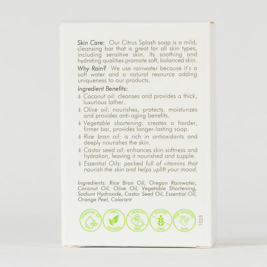 Oregon Rain Citrus Splash Soap