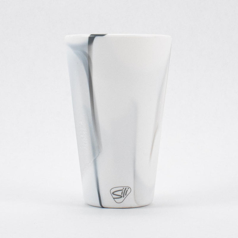 Load image into Gallery viewer, Silipint White Marble Silicone Cup, 16oz.
