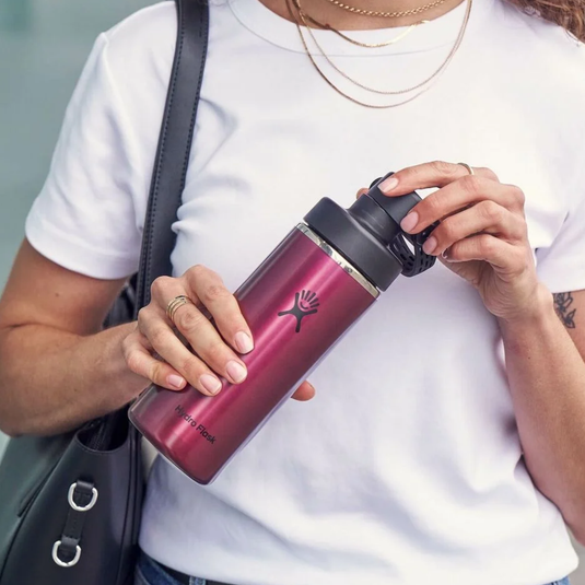 Hydro Flask Garnet Red Lightweight Chug Cap, 16oz