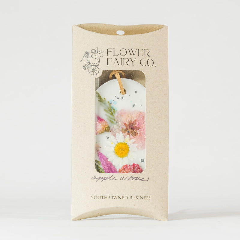 Load image into Gallery viewer, Apple Citrus Scented Wax Sachet Ornament
