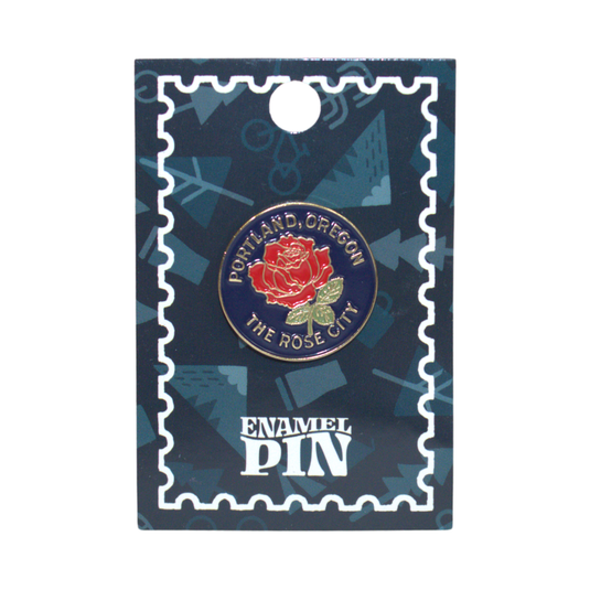 Portland Rose City Pin
