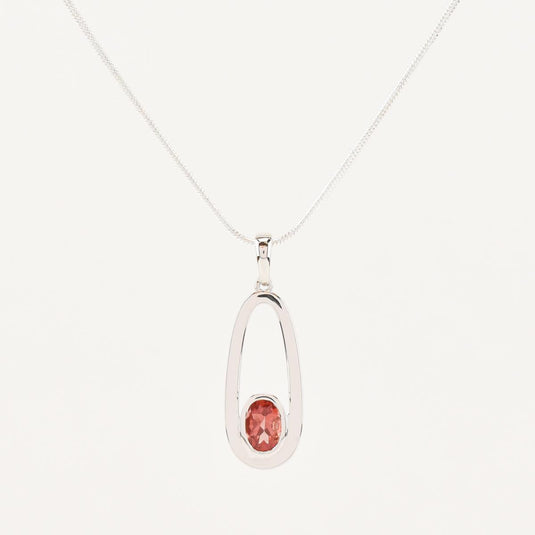 Desert Sun Gems Sunstone in Oval Necklace