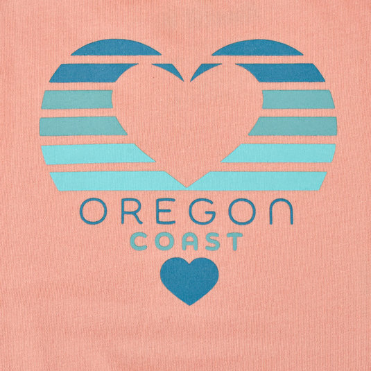 Little Bay Root Infant Bodysuit Oregon Heart Wave
