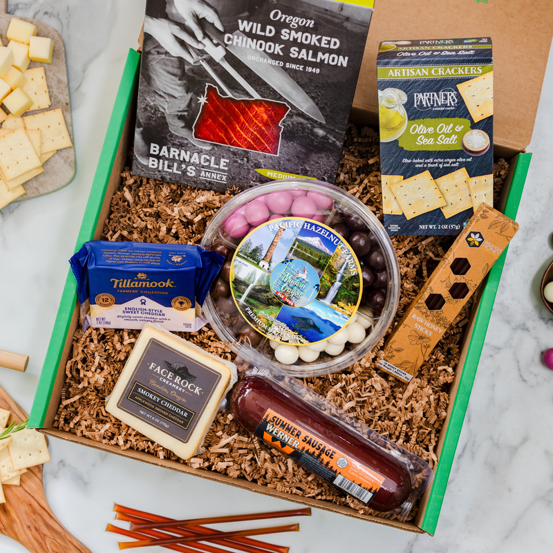 Load image into Gallery viewer, Columbia Gorge Cheese Gift Basket
