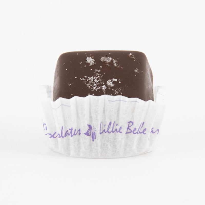 Load image into Gallery viewer, Lillie Belle Farms Lavender Sea Salt Caramels, 4pc.
