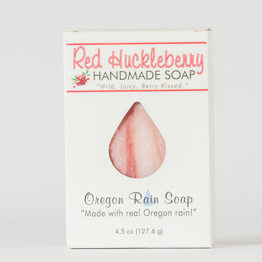 Oregon Rain Red Huckleberry Soap