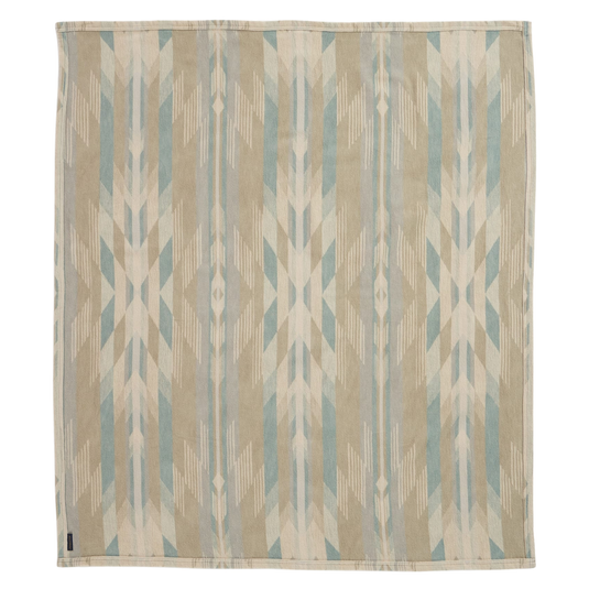 Pendleton Wyeth Falls Linen Organic Cotton Throw Gift Pack