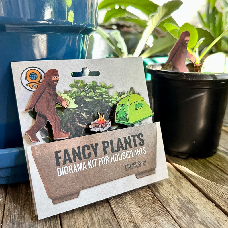 Load image into Gallery viewer, Fancy Plants Sasquatch Diorama Kit
