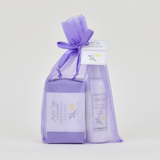 Jenteal Soaps Lavender Lemongrass Gift Bag