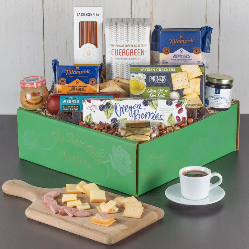 Load image into Gallery viewer, Hometown Favorites Cheese Gift Basket
