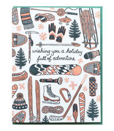 Card Holiday Sports Greeting Card