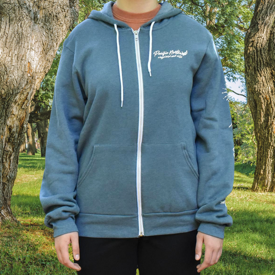 Wayward & Wild PNW Elements Zip Hoodie Sweatshirt