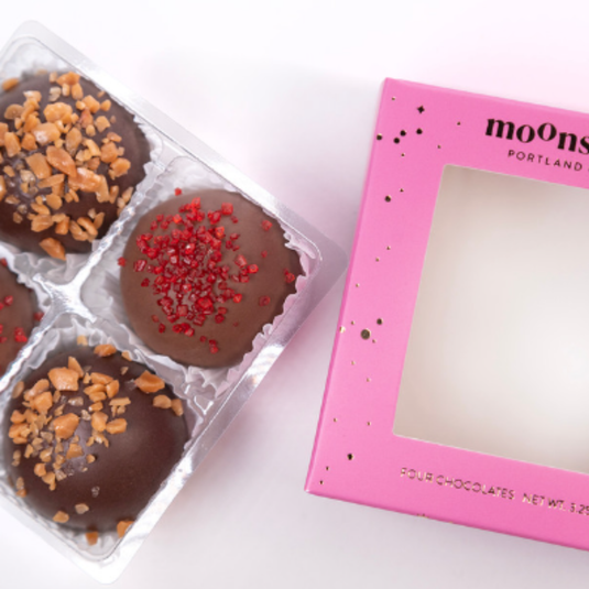 Moonstruck Cupid Truffle Collection, 4pc.